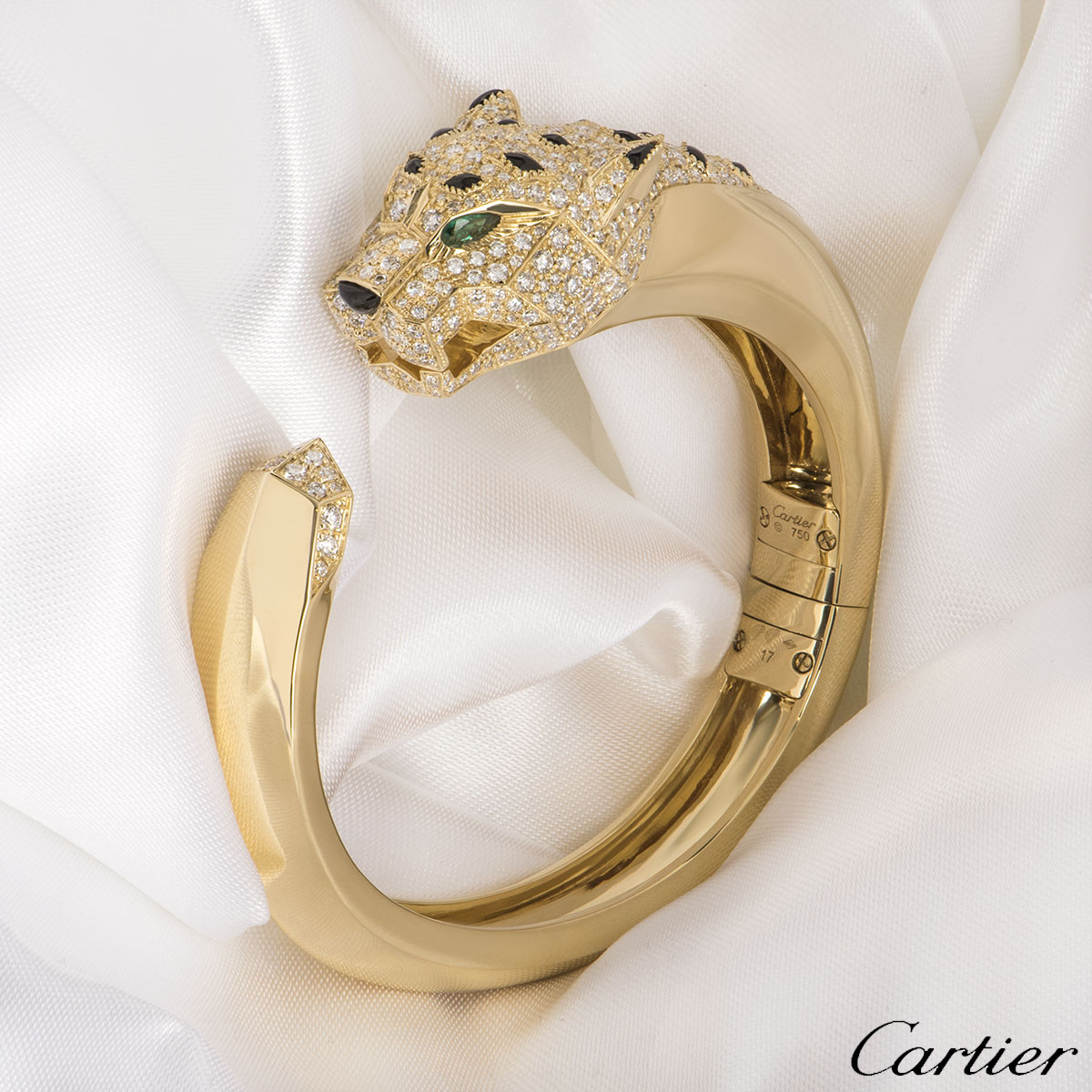 cartier panthere yellow gold bracelet